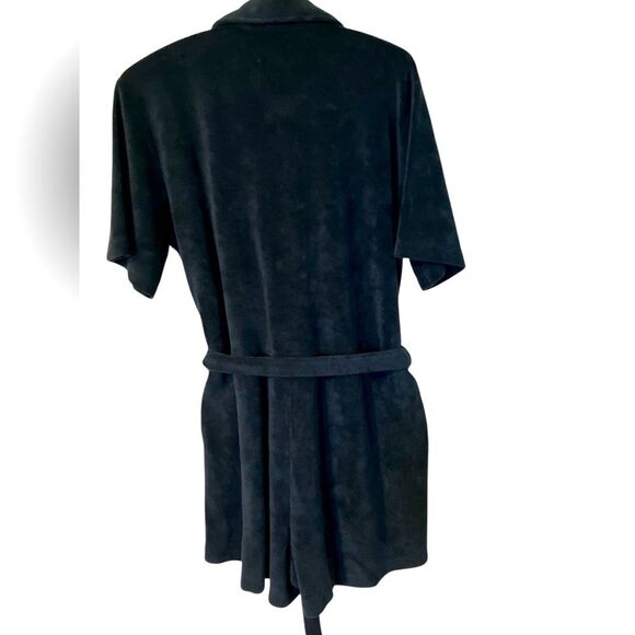 Outerknown New with Tags Terrycloth Romper Size M Navy Blue Beach Summer - Picture 4 of 9